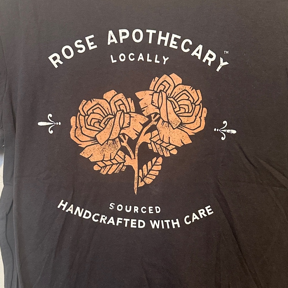 Rose Apothecary Black Graphic T-Shirt